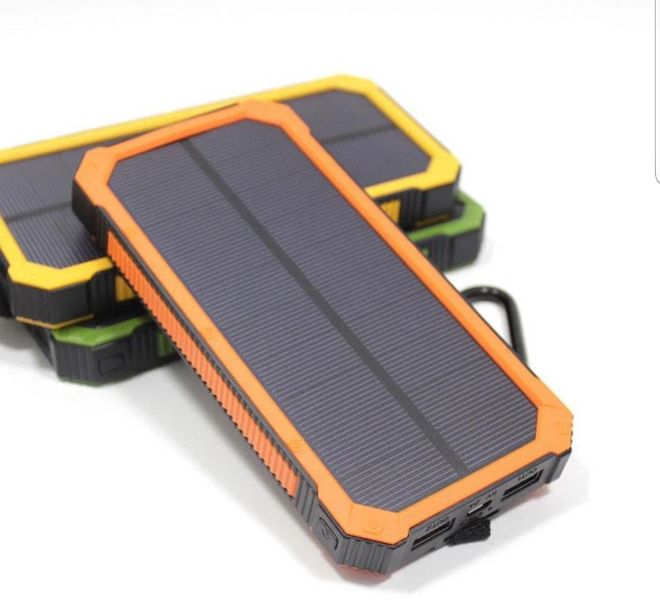 Солнечный PowerBank светодиод зарядное устройство [ 750 000 мАч + водонепроницаемый + ударопрочный] - Изображение 3 из 4