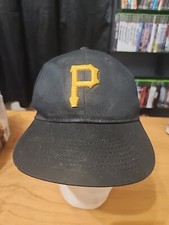 Pittsburgh Pirates Hat Youth Black Embroidered Team MLB Baseball OC Sports