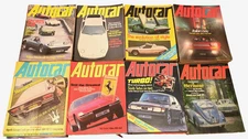 Lot of 81 Issues Autocar Magazine 1977 1978 Porsche Audi Saab Lotus Dusty Yellow