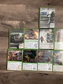 Xbox 360 Lot of 11 Video Games Assorted Titles Untested See Description