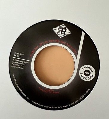 KRS One MC's Act Like They Don't Know 7'' Hip Hop 45 Boogie Down Productions NEW