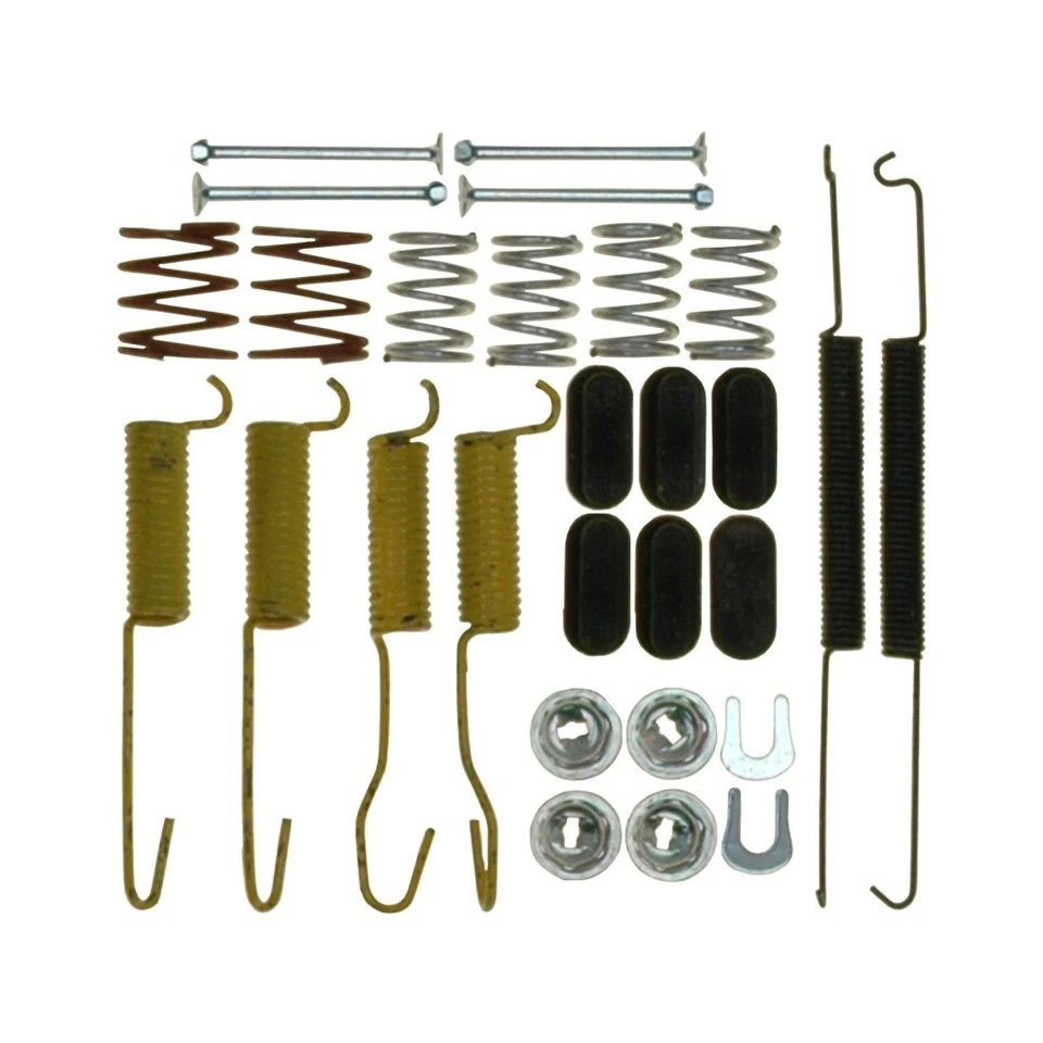 Freno de tambor trasero ACDelco genuino para Jeep Liberty 2002 | Kit | Muelles de colores Foto 2 de 4