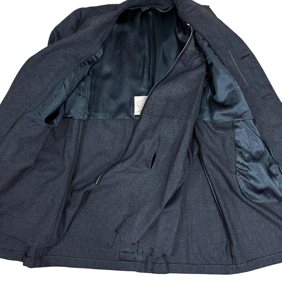 Abrigo de lana Hart Schaffner & Marx años 60 cuenco hecho en EE. UU. Foto 3 de 4