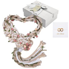 Rustic Wedding Handfasting Cord for Traditional Ceremony and Catholic Blessings