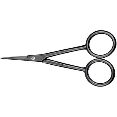 Präzisionsschere 11 cm Profi Schneiderschere rechts 1 Stück Edelstahl schwarz