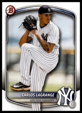 2025 Bowman Draft #BD-132 Carlos Lagrange