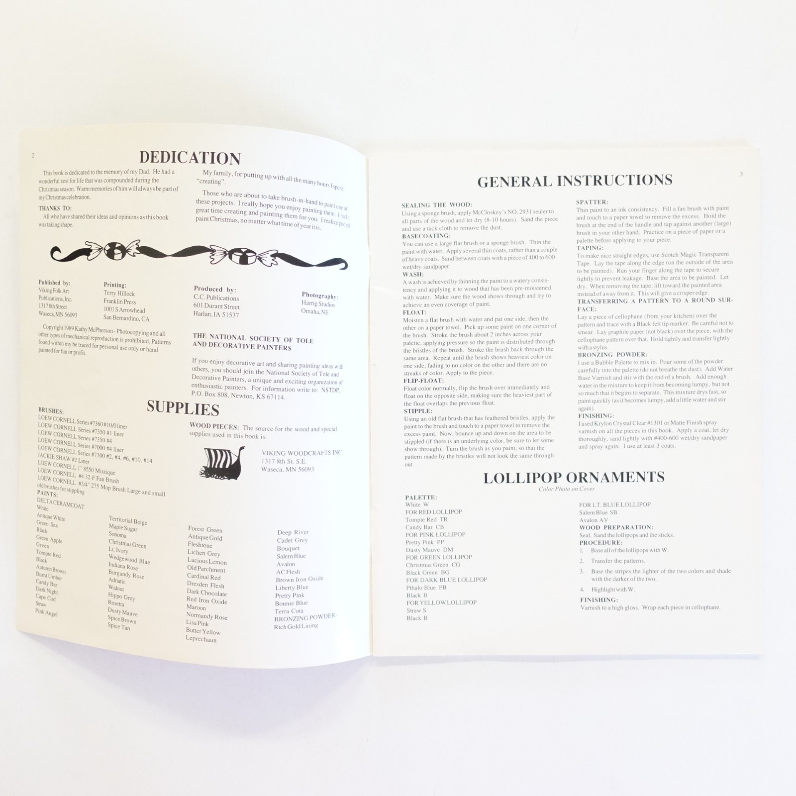 Vtg Lot of 6 Tole Painting Books Christmas Holiday Xmas Santa Angels Nostalgic