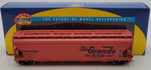 Tolva de flujo central Athearn 72265 escala HO Rio Grande ACF #15535 NUEVA EN CAJA | Condition: New