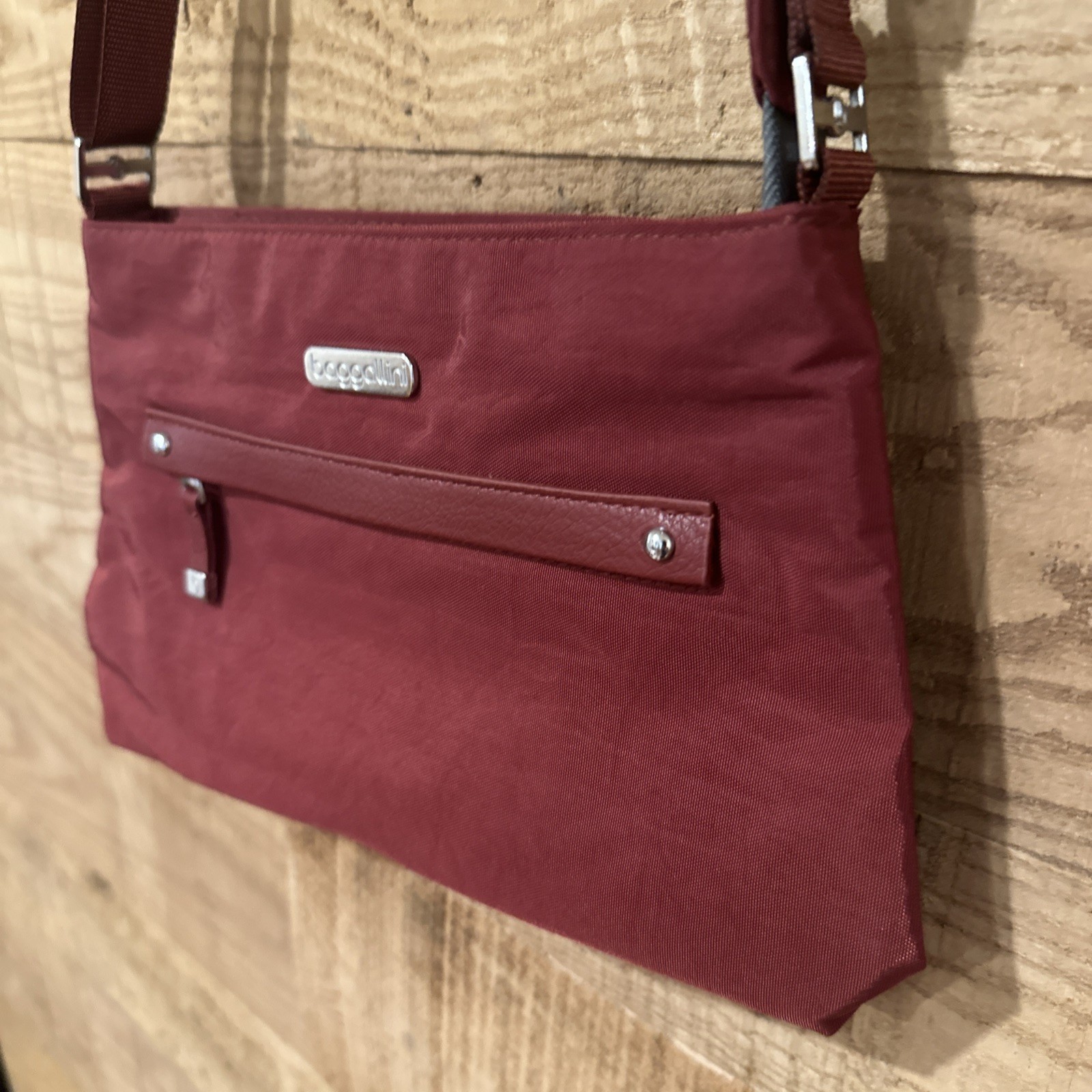 Baggallini Small Crossbody Ruby Red - image 3