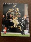 LE'VEON BELL PITTSBURGH STEELERS SIGNED 8X10 PHOTO  JSA AUTHENTIC