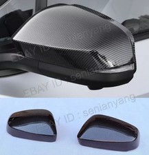 Side Mirror Cover Trim Fiber Look For 2024-2026 Toyota Tacoma W/ Light Cutout