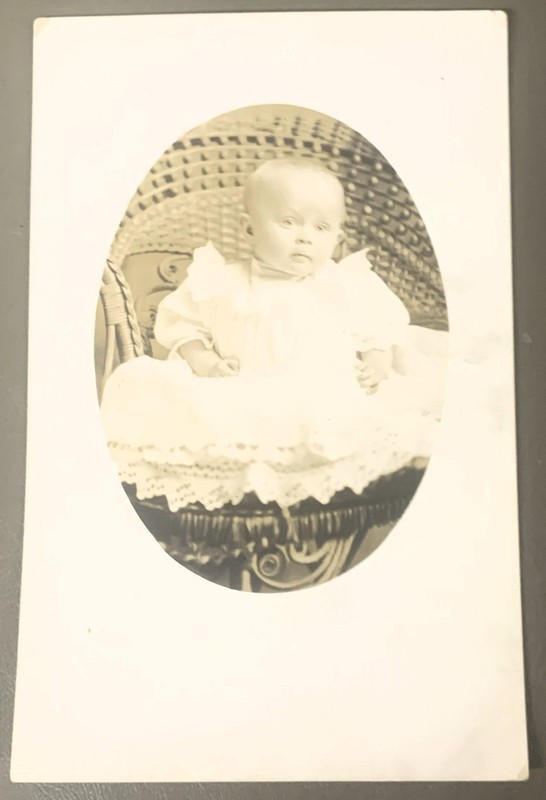 M340     REAL PHOTO   POSTCARD of   BABY