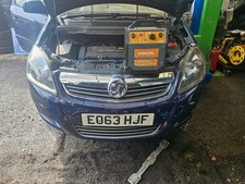 2008 - 2014 Vauxhall Zafira MK2 B FL - Front Bumper In Blue With Some Marks