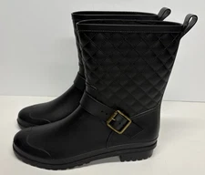 Capelli New York Womens Quilted Mid Calf Boots Size 8 NWT
