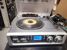 Brookstone iConvert USB Vinyl Turntable - Convert Records to Digital