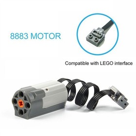 For Lego Technic Parts Power Functions 8883 88004 M Large Servo Electric Motor