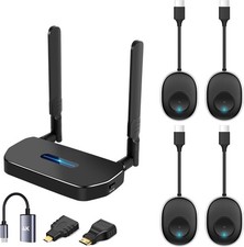 4K Wireless HDMI Transmitter with 4 Sources