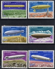 ROMANIA 1978  BALLONS Graf ZEPPELIN  USED @