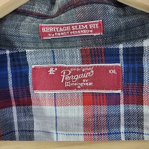 Button-Front Shirts Lot Of 4 Mens Sz XXL Assorted Casual Plaid Work - Picture 3 of 9