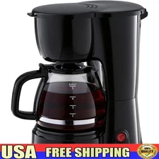 5-Cup Coffee Maker Drip Machine Removable Filter Easy Pour New