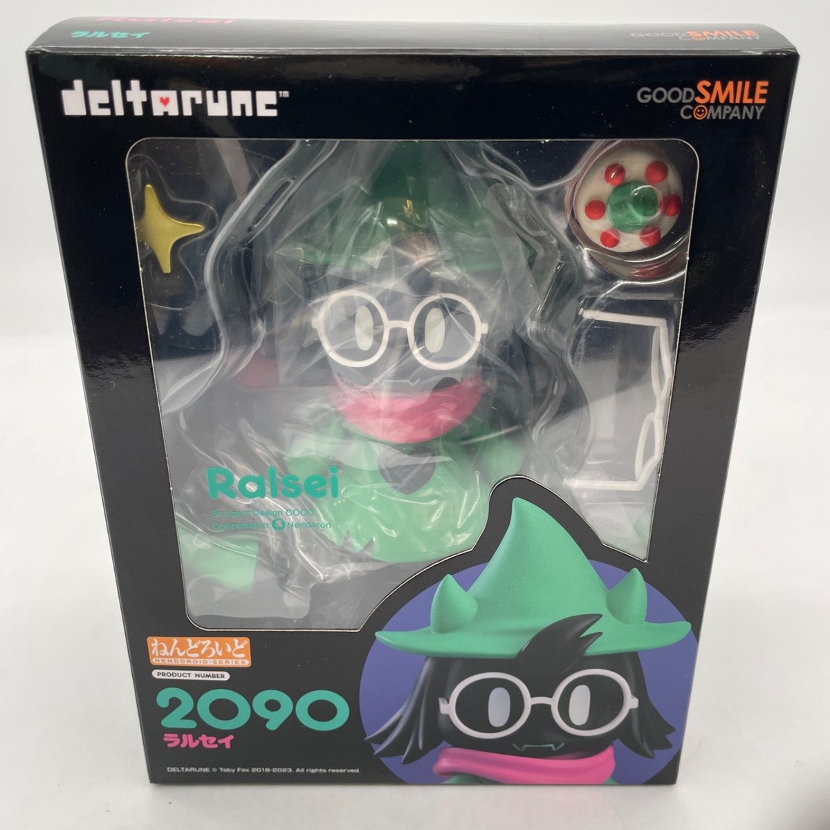 ねんどろいど ラルセイ DELTARUNE デルタルーン　2090 Nendoroid DELTARUNE Ralsei Action Figure #2090 Good Smile Company