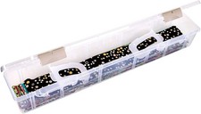 6999AB Fabric Strip Case Crafts Quiliting  Sewing Organizer 1 Plastic Storage