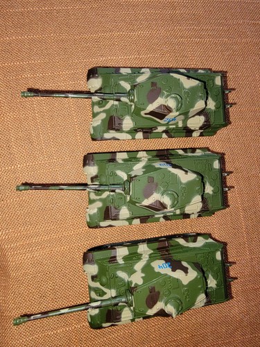 VTG Lot of 3 Die-Cast Military Tanks Corgi King Tiger & Panzer IV WWII (1) GB62 - Picture 7 of 10