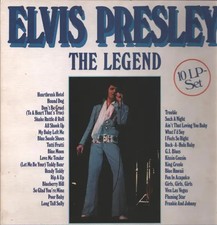 Elvis Presley The Legend HARDCOVER Platinum Vinyl LP-Box