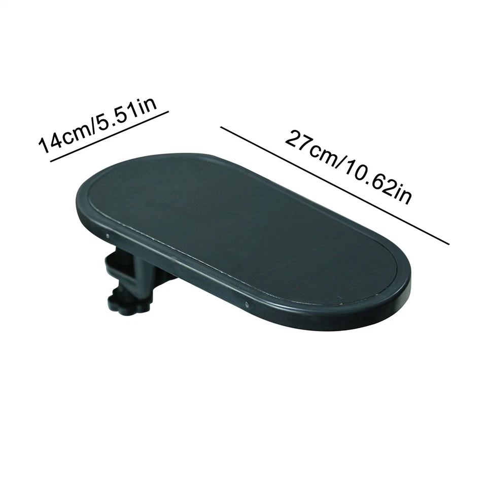 Reposabrazos de computadora para escritorio ajustable ergonómico reposamuñecas soporte para teclado Foto 2 de 4