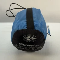 Sea To Summit CoolMax Adaptor Sleeping Bag Liner Blue Fabric w/ Stuff Sack