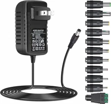 Universal AC Adapter 12V 2A Power Supply Charger 24W AC110V To DC12V 2000mA New
