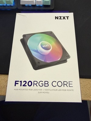NZXT F120 RGB Core - Gehäuselüfter, 120mm, 8x LED