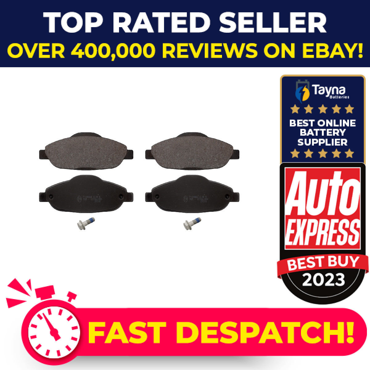 Brake Pads Set Front 16844 Febi 1609253080 1613259380 1617270080 1647862780 New