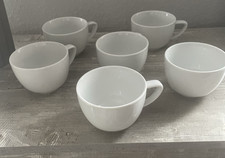 6x Kaffeetasse Epoque weiß Rosenthal H/D6,5x8cm