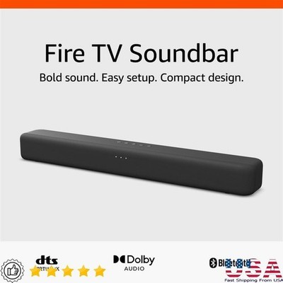 Fire TV Soundbar Bluetooth Surround Sound Immersive Audio DTS Dolby Easy Setup