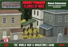 House Extensions Flames War Painted Terrain WWII BB167 15mm Battlefield in a Box