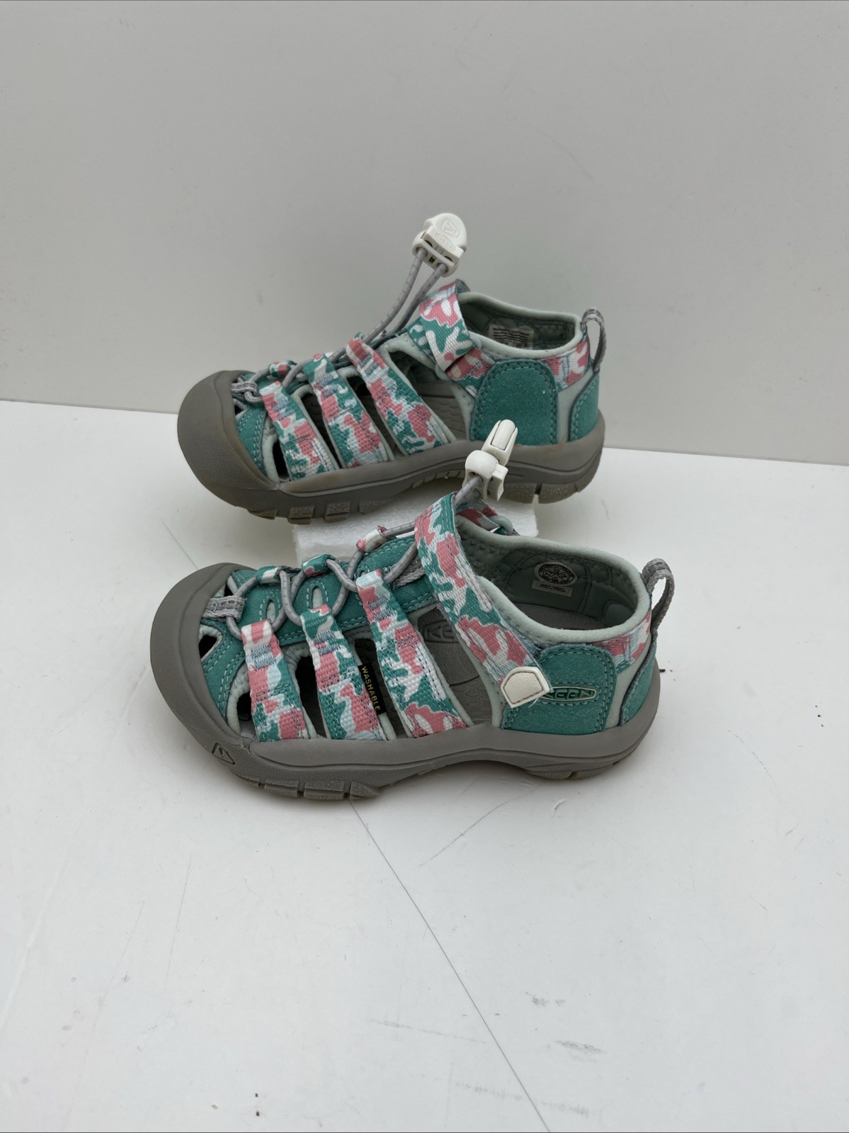 Sandali da trekking Keen Seacamp rosa acqua acqua acqua bambini taglia 10