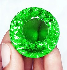 Certified Round Cut Natural 1000 Ct Natural Brazilian Green Topaz Loose Gemstone