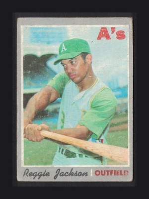 1970 Topps - Reggie Jackson #140  *LOW GRADE*