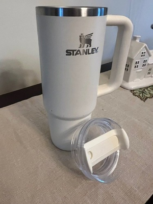 #ad #ad Stanley 30 oz. Quencher H2.0 Flow State Tumbler White $12.00