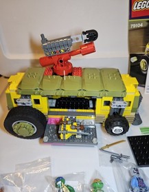 LEGO Teenage Mutant Ninja Turtles: The Shellraiser Street Chase (79104) Complete