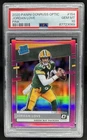 2020 Panini Donruss Optic Jordan Love Pink Prizm Rookie RC #154 Packers PSA 10