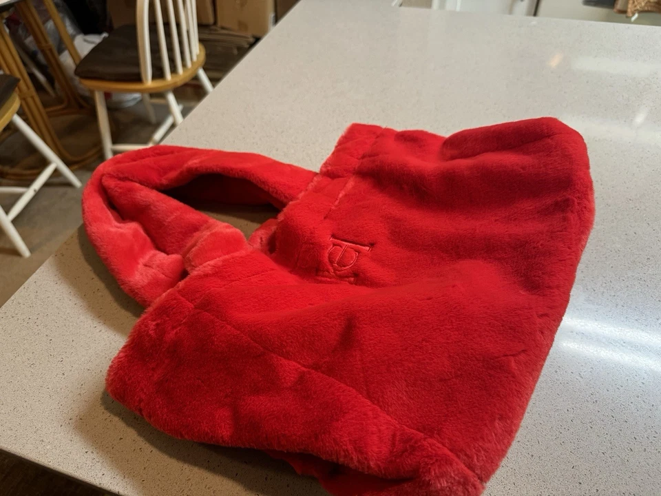 Bolso de Mano Carolina Herrera Rojo Piel Sintética con Logo Good Girl Foto 2 de 4