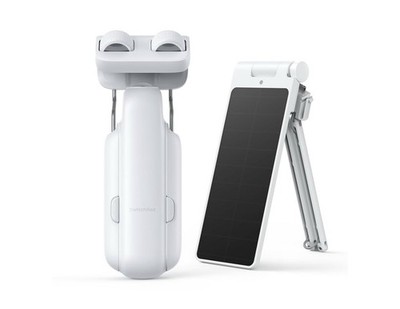 Smart Automatic Curtain Opener with Solar Panel - Bluetooth Remote