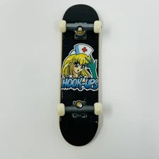 Tech Deck Hook-Ups Fingerboard Anime Dream Girl Nurse Blonde Hair Vintage Skate
