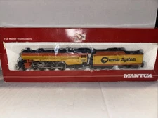 Mantua Tyco Chessie 4-6-2 Pacific HO Steam Locomotive, Runs, All Steps