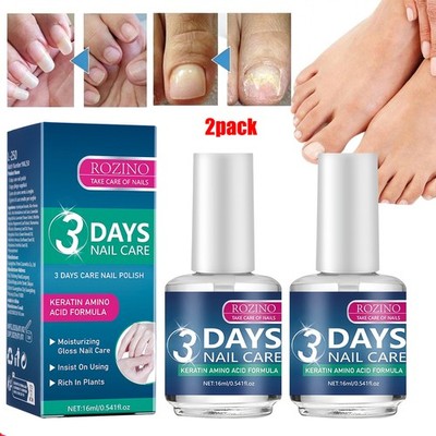 2PACK ROZINO Nail Care - Keratin Amino Acid Superior Nail Nourish 16ml