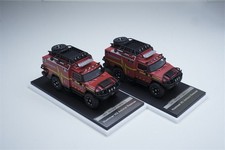 MK Miniature 1:64Hummer H2 Amblance Emergency Diecast Model Car