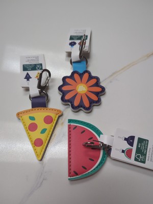 ALDI Quarter Holder Keychain  Pizza Flower Or Watermelon  1 PC Your Choice
