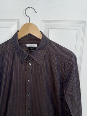 Versace Collection trend mens shirt brown size 42 / M